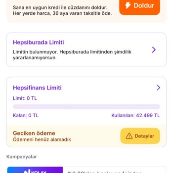 Kredi Puanımı Düşüren İptal Edilmiş Sipariş Sorunu