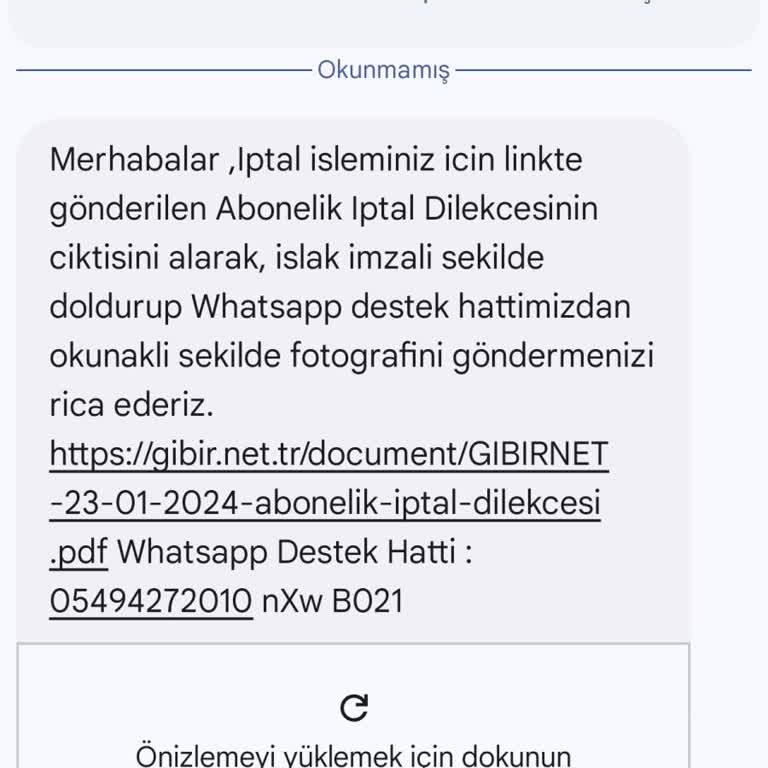 Gıbırnet Kullanmadığım İnternet İçin Fatura Şoku!