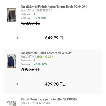 Yanlış Ürün Ve Eksik İade Ücreti Sorunu