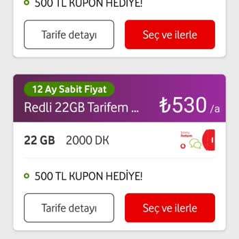 Vodafone Red Tarifesi Geçiş Sorunu Ve Yüksek Fatura Şikayeti