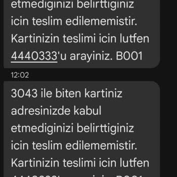 Yanlış Kart Teslimatı Ve İnatçı Kurye Sorunu