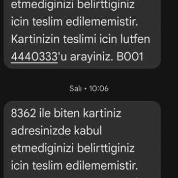 Yanlış Kart Teslimatı Ve İnatçı Kurye Sorunu