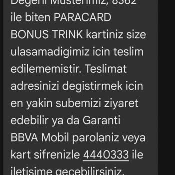 Yanlış Kart Teslimatı Ve İnatçı Kurye Sorunu