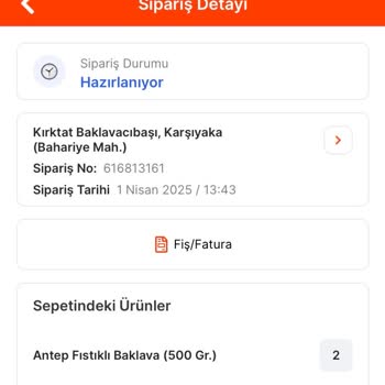 Teslimat Sorunu Ve İletişim Aksaklıkları