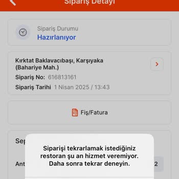 Teslimat Sorunu Ve İletişim Aksaklıkları
