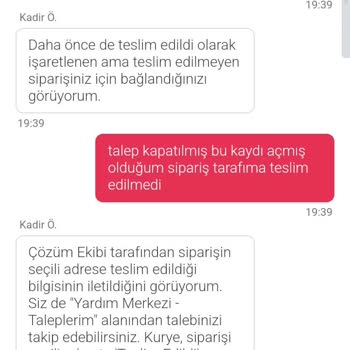 Yemek Sepeti'nde Teslim Edilmeyen Ürünler Ve İade Sorunu