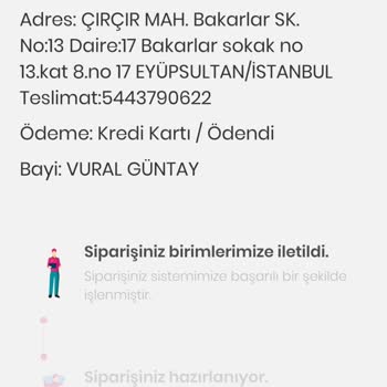 Zamanında Teslim Edilmeyen Su Siparişi