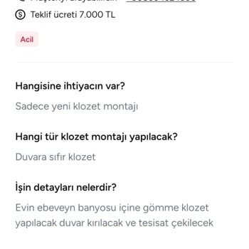 Fayans Tesisat İşinde Geçersiz Müşteri Numarası Sorunu