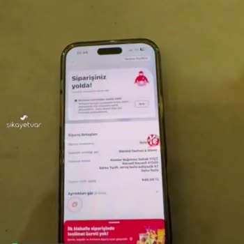 Yemeksepeti Tarafından Yanıltıldım!