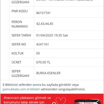 Pamukkale Turizm'de Koltuk Ve Gecikme Mağduriyeti