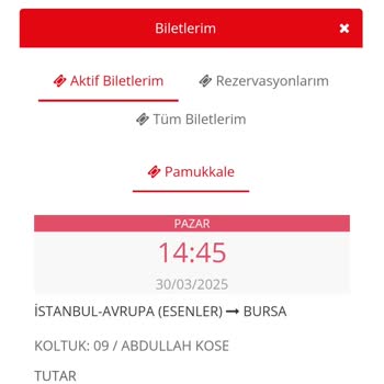 Pamukkale Turizm'de Koltuk Ve Gecikme Mağduriyeti