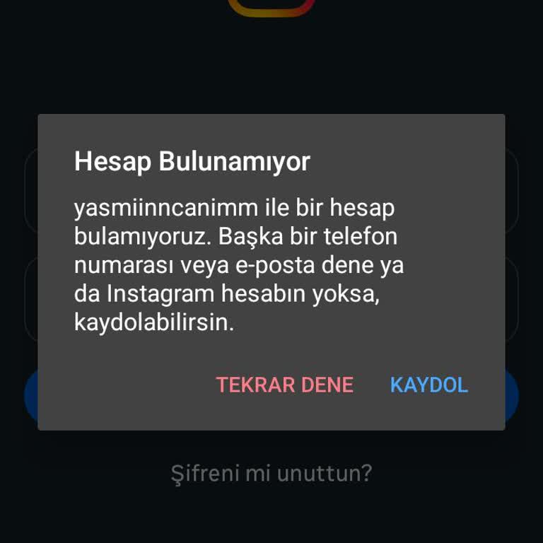 Instagram Kimliğimi Taklit Eden Hesabın Kapatılması Talebi