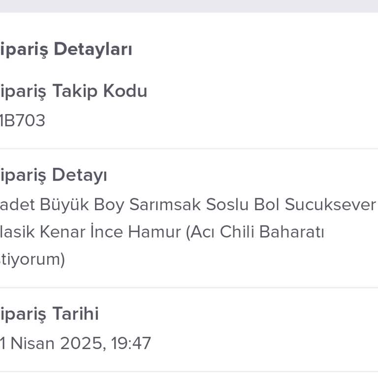 Domino's Siparişimde Yaşadığım Teslimat Sorunu