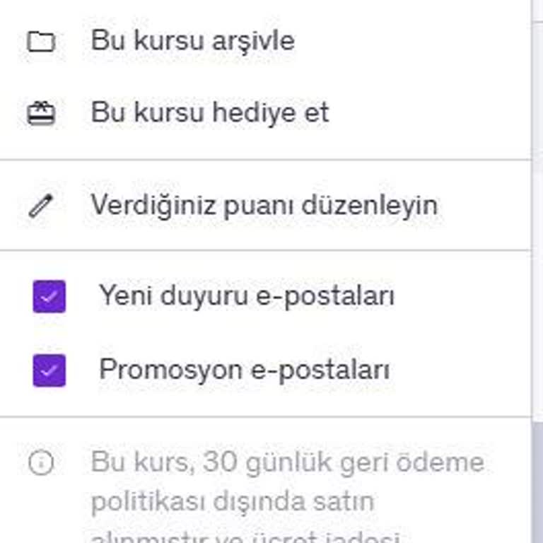 Udemy'de Aldatıcı Reklam Ve İade Sorunu