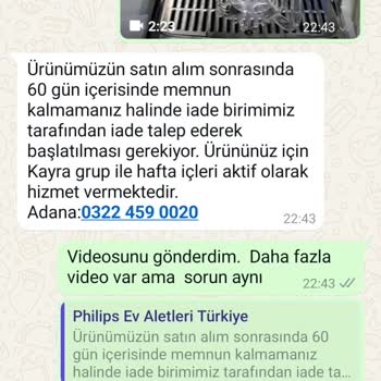 Philips Espresso Makinesi İle Mağduriyet Yaşadık