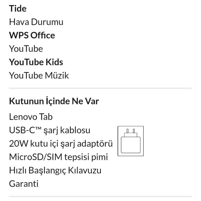 Eksik Şarj Aleti Sorunu
