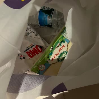 Eksik Poşet Ve Tehlikeli Ürün Kombinasyonu
