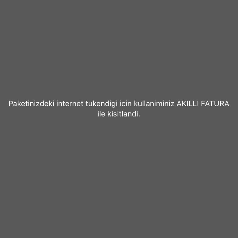 Turkcell Paket Kullanım Sorunu Ve Müşteri Hizmetleri Şikayeti