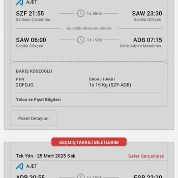 Yanlışlıkla İptal Edilen Bilet Ve Yetersiz Müşteri Hizmetleri