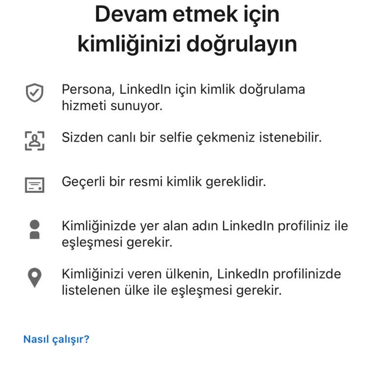 LinkedIn Hesabıma Erişemiyorum: Kimlik Doğrulama Sorunu