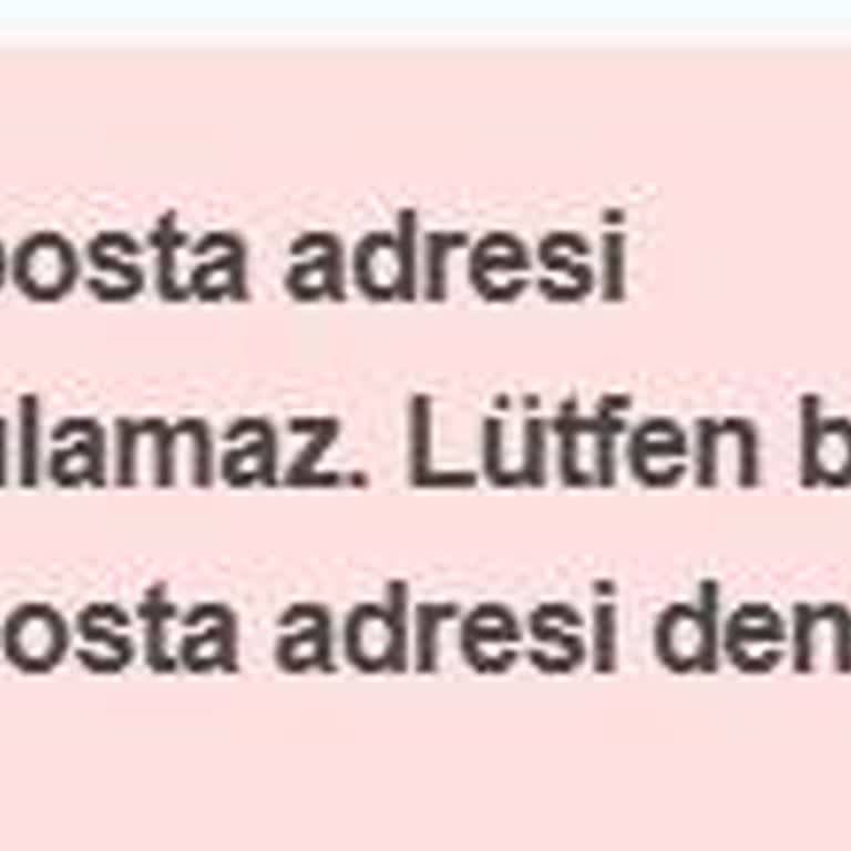 Hepsiburada'da E-posta Güncelleme Sorunu