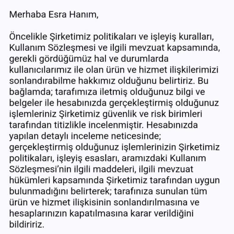 BTCTurk Hesap Kısıtlaması Ve Zarar