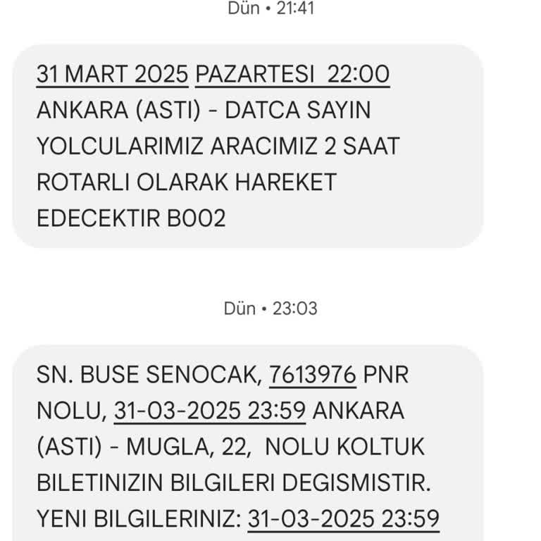 Varan Turizm'de Rötar Ve İletişim Sorunu