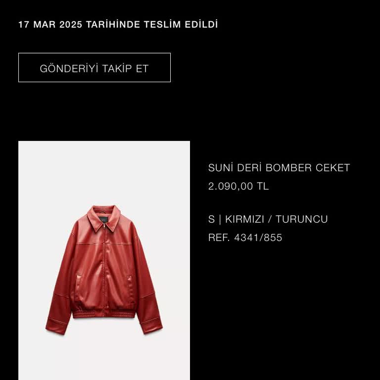 Zara İade Kargo Kodu Sorunu