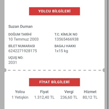 Para İadesi Hayal Kırıklığı: Bilet İptalinde Beklenmedik Kesinti