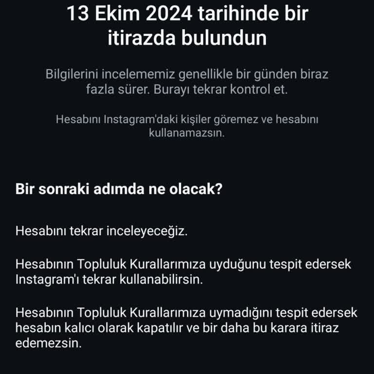 Instagram Hesabımın Haksız Askıya Alınması Ve Destek Eksikliği