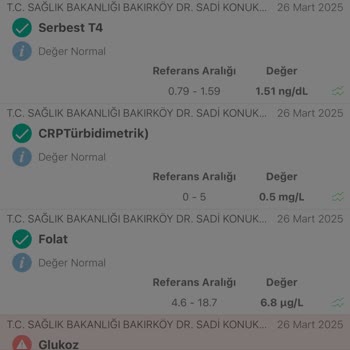 Kan Tahlili Sonuçlarıma Ulaşamıyorum