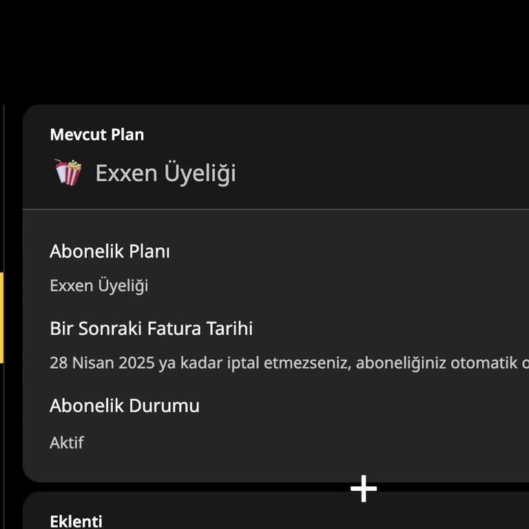 Exxen Abonelik İptali İçin Buton Sağlamıyor