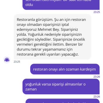 Getir Uygulamasında Sipariş Ve İptal Sorunları