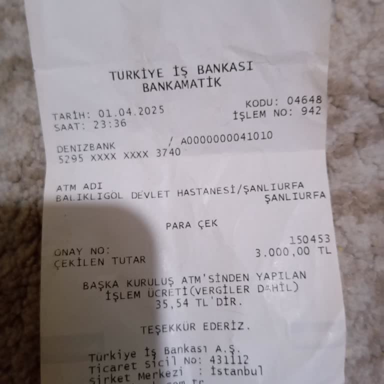 ATM'de Kaybolan Para: Acil Yardım Talebi