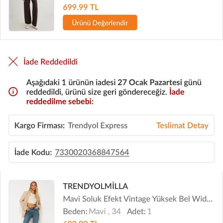 İade Sürecindeki Sorumsuzluk Ve İlgisizlik