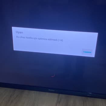 Skytech TV'de Netflix Açılmama Sorunu