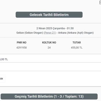 Yanlış Bilet Tarihi Ve İlgisiz Müşteri Hizmetleri Mağduriyeti