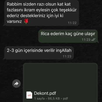 Yardım Kuruluşundan Geri Dönüş Alamama Sorunu