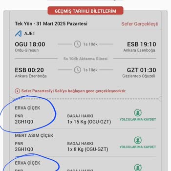 Bilet İsim Değişikliği Ve İade Sürecinde Yaşanan Sorunlar