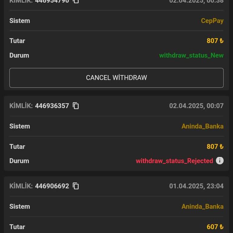 Betyolu Deneme Bonusu Kazançlarını Sürekli İptal Edip Ödeme Yapmıyor