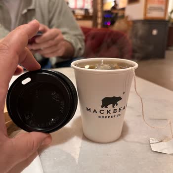 Mackbear Kafe'de Bardak Boyutları Hayal Kırıklığı Yarattı