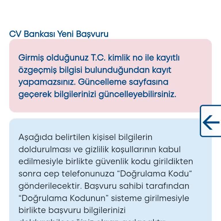 İletişim Numarası Güncellenemiyor: İzmir Büyükşehir Belediyesi CV Bank Uygulaması Sorunu