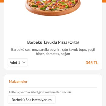 Geç Gelen Ve Eksik Malzemeli Pizza Sorunu