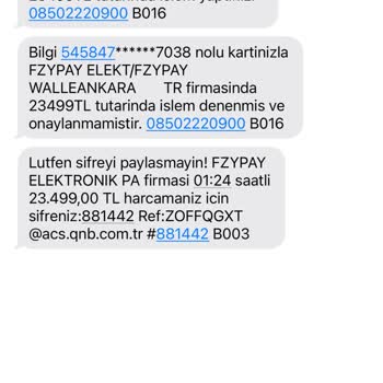 Yanıltıcı Sipariş Ve Para Kesintisi Sorunu