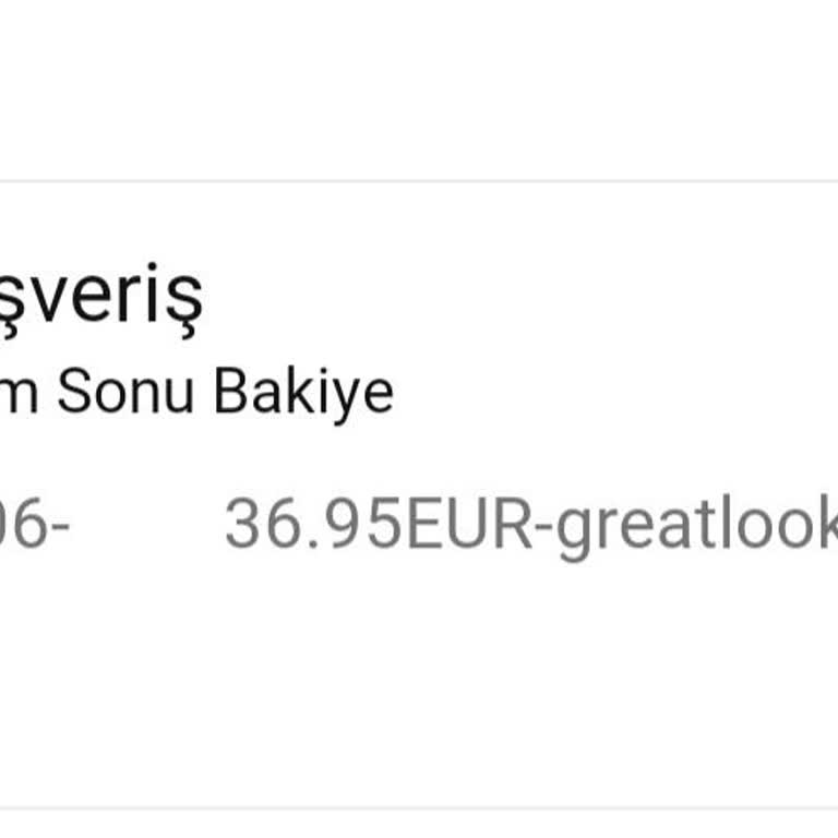 Yetkisiz İşlemle Kaybolan Son Param!