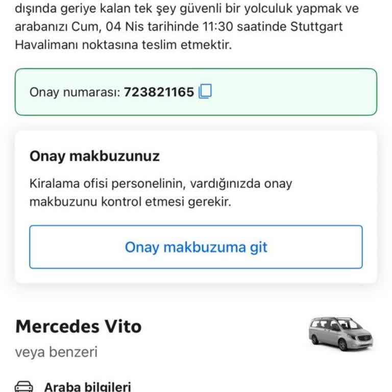 Araba Kiralama Rezervasyonunda Yaşanan Sorun Ve Çözüm Eksikliği