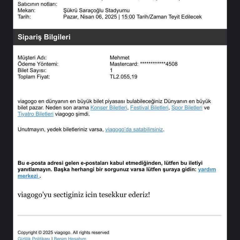 Fenerbahçe-Trabzon Maçı Bilet Sorunu