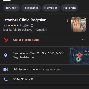 İstanbul Clinic Bağcılar Şubesi'ne Ulaşım Sorunu Ve İade Talebi