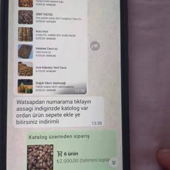 Online Kuruyemiş Siparişimde İletişim Sorunu Ve İade Talebi