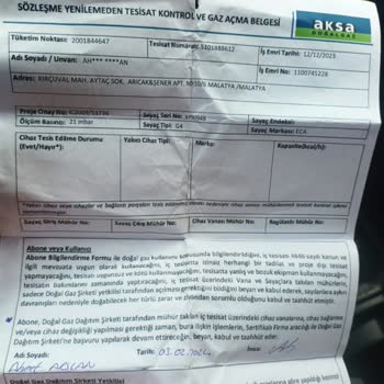 Yanlış Fatura Dönemi Sorunu